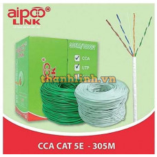 Cáp mạng Aipoo Link CAT5e UTP CCA